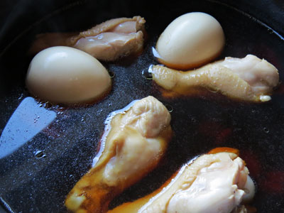 鶏のさっぱり煮、中華風