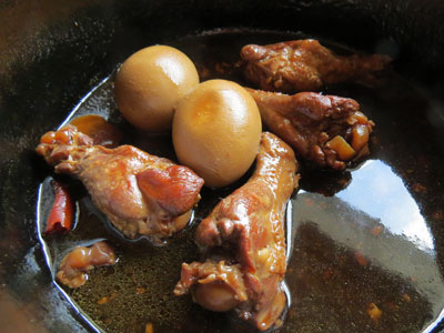 鶏のさっぱり煮、中華風