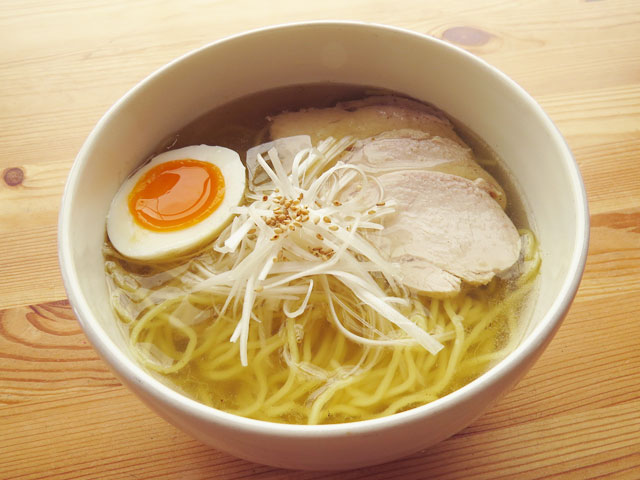 「自家製、塩ラーメン」