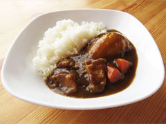 角煮の煮汁で作ったカレーライス