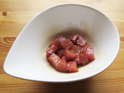 ブリの漬け丼