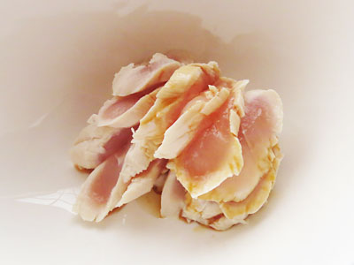 簡単で美味しい鶏わさユッケの作り方/レシピ