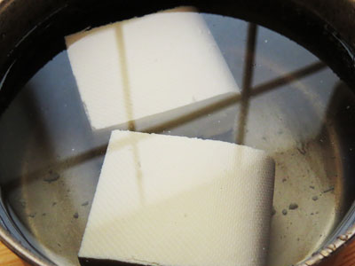 下準備-鶏そぼろ豆腐の作り方/レシピ