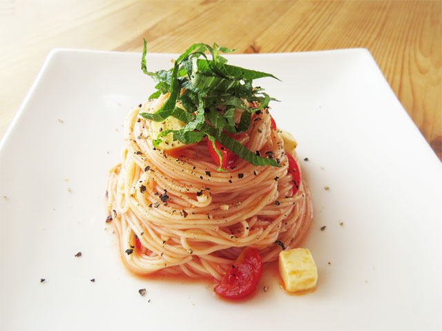 トマトとチーズのイタリアンそうめん