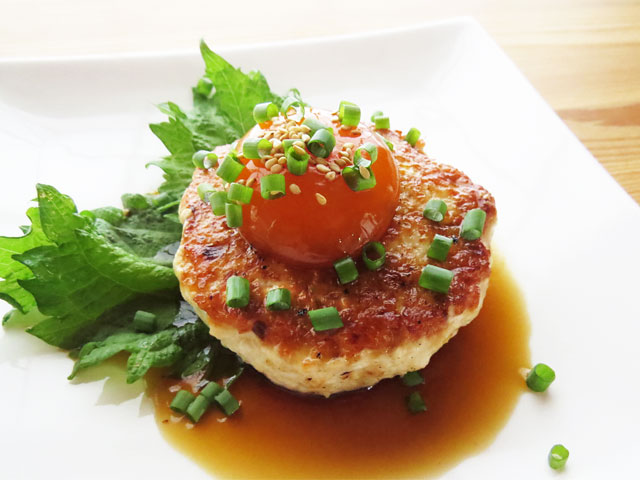 豆腐の鶏つくねハンバーグ