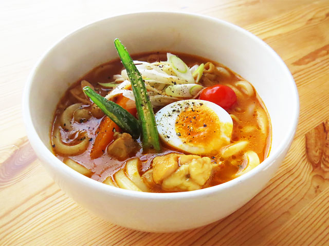 の 作り方 うどん カレー