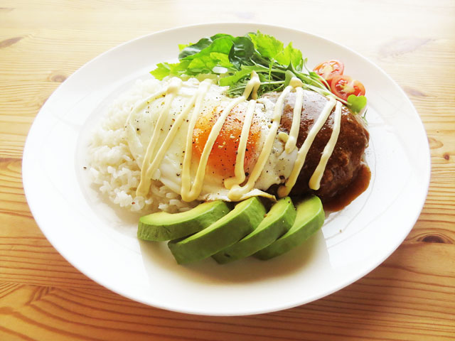 ロコモコ丼 レシピ