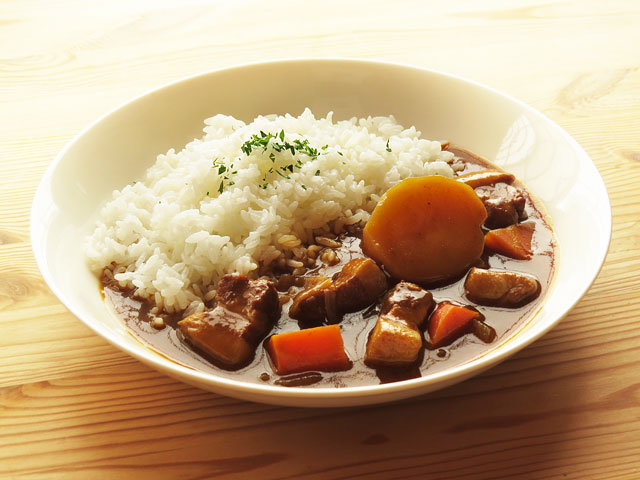 カレールーで作ったおいしいカレー