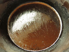 ソフリットを作った鍋。