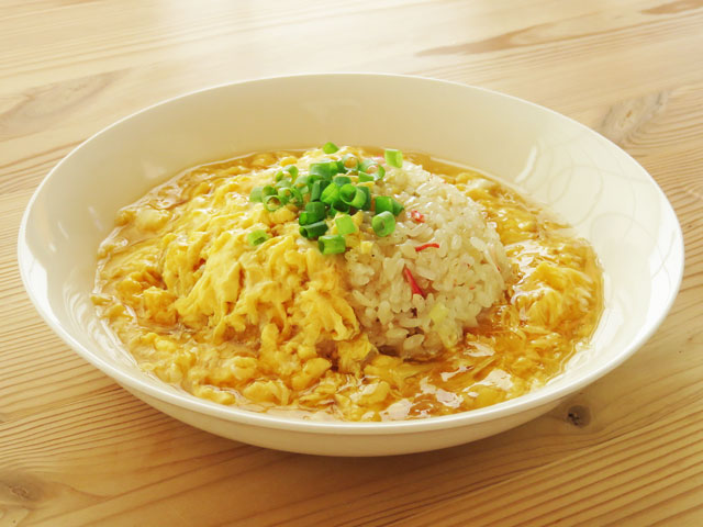 卵あんかけチャーハン