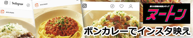 ヌートン、料理写真でインスタ映えを狙うなら「逆光」「丸皿」「ふりかけ」「セルフタイマー」を抑えようバナー