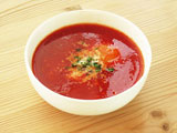 トマトジュースで作ったトマトスープ