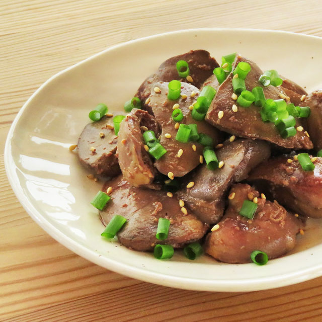 しっとりふわとろ おいしい鶏レバーのにんにく味噌漬け